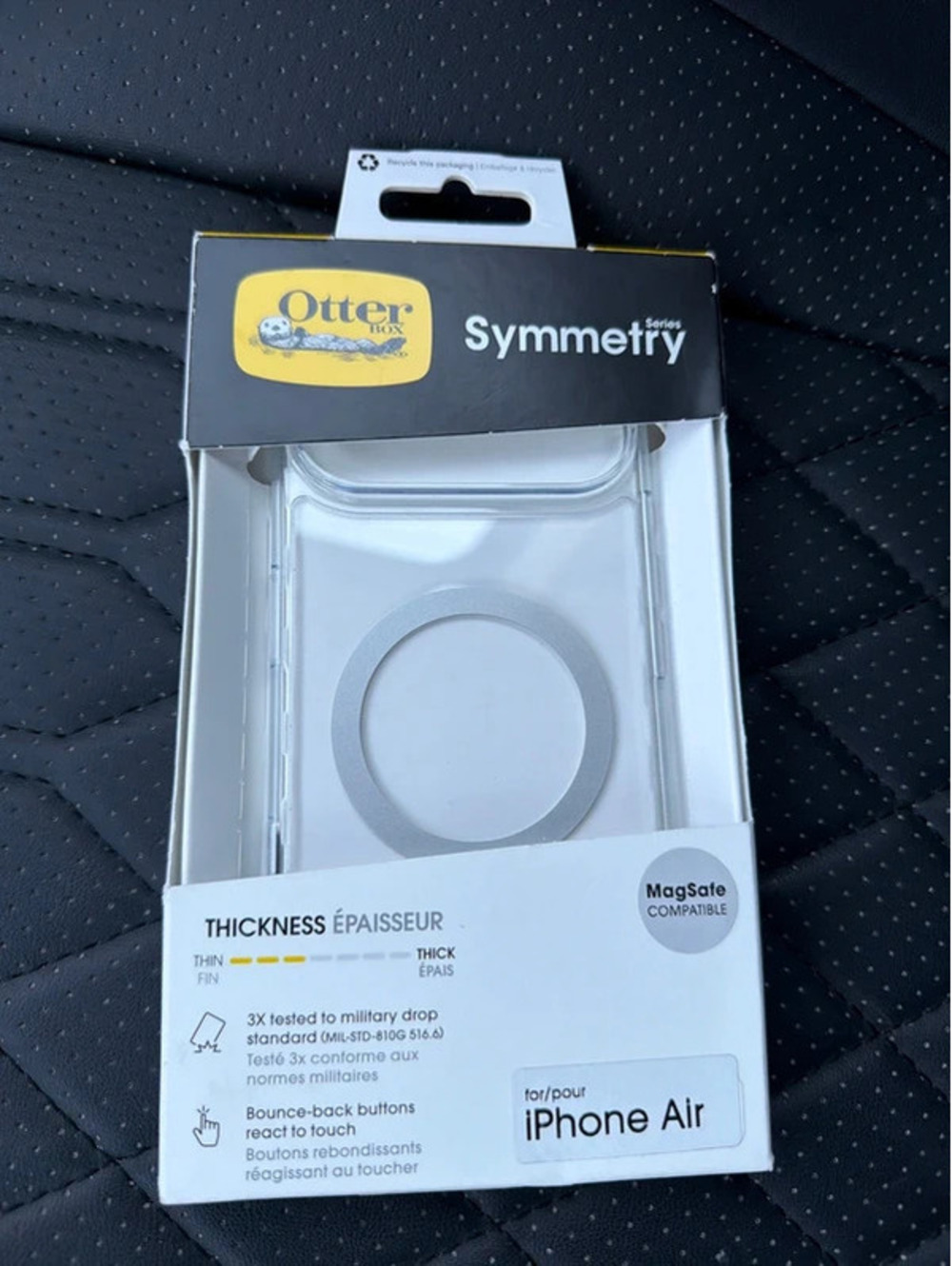 OtterBox Symmetry iPhone Air Clear MagSafe Case – New in Box